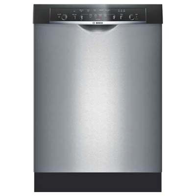 front view of Bosch Ascenta dishwasher