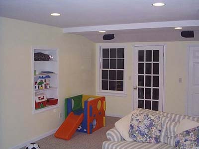 Basement after remodel
