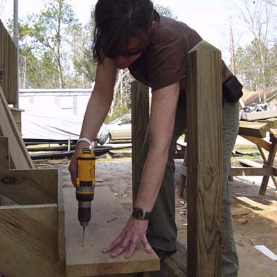 front porch steps repairs