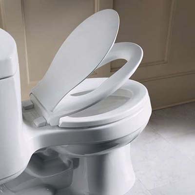 Transitions toilet seat for kids' bathrooms