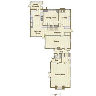 floor plan of Ravenroyd