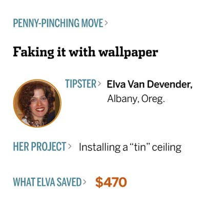 faking it with wallpaper