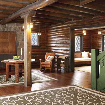 Craftsman Style at Gustav Stickley's lodge