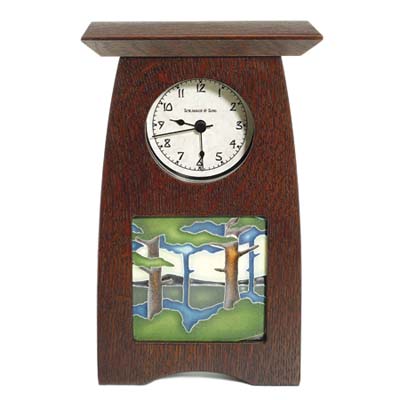 Craftsman-style Mantel Clock
