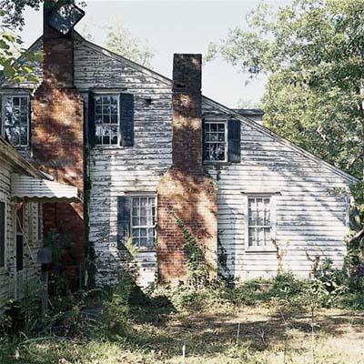 colonial home before remodel