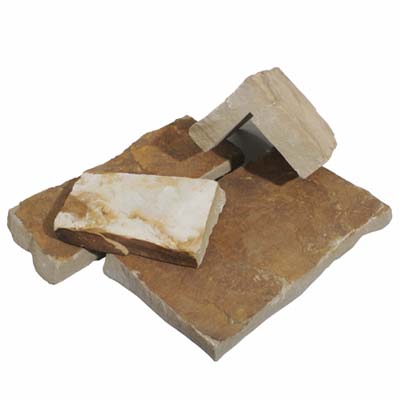 warm squares stone veneer