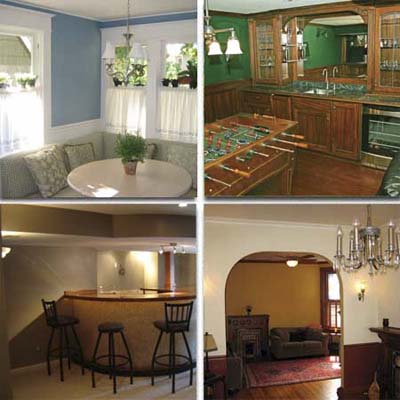 four remodeled family rooms