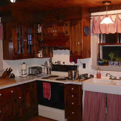 lighter, brighter kitchen before remodel