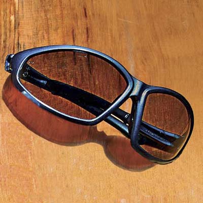 Safety Glasses Goggles In Midday Sun