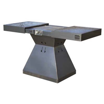 Edo sculptural grill from Kalamazoo