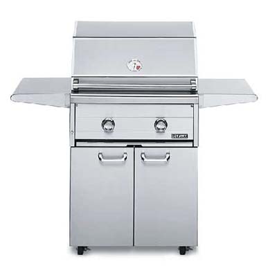 Grill with smoker box and optional ProSear infrared side burner