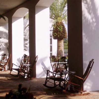 stay at home vacation old world rocker