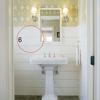 Varied Wainscoting Styles