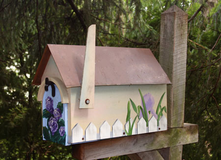 Homemade Mailbox Post Ideas