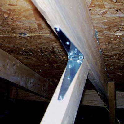 hinges used to connect truss members