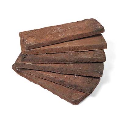 precast concrete veneer bricks in an antique finish