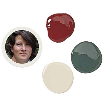 eve ashcraft with three paint drops of porch and floor enamel