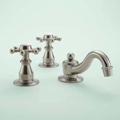 Subtle Spigot Victorian-Style Lav Faucets This Old House