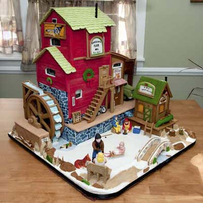 gingerbread house contest winner