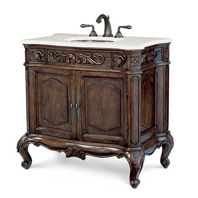 luxury priced vintage-look vanity sink