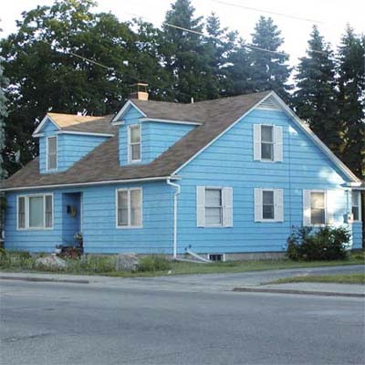 out with the blue: before