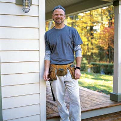 the contractor who worked with the homeowners on this farmhouse remodel
