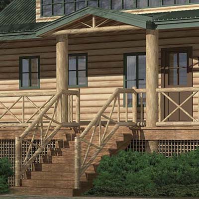 a staircase aligned with the front door is more welcoming