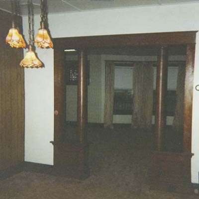 Dining room before 