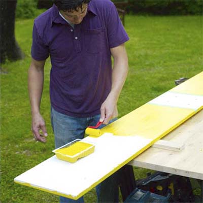 painting the board