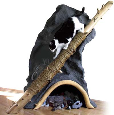 cat cave by Scottie's Fine Art Caves