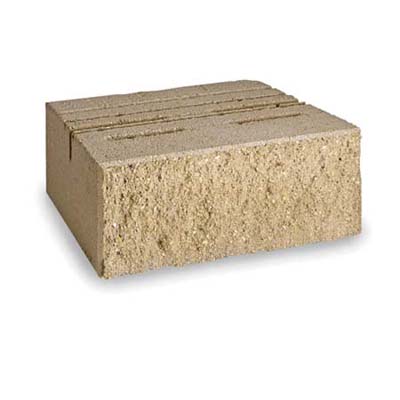 Standard concrete block