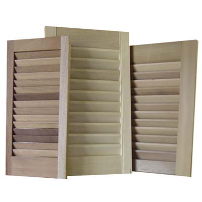 louvered shutters