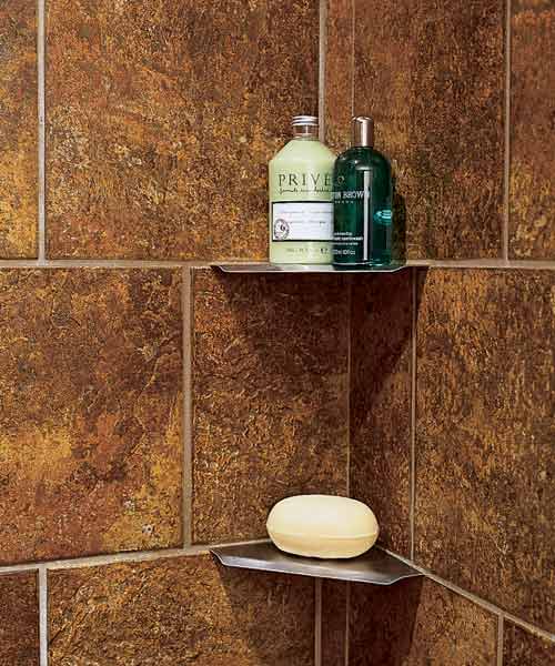 shower shelves