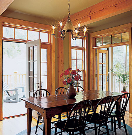 Timber Frame Kitchen