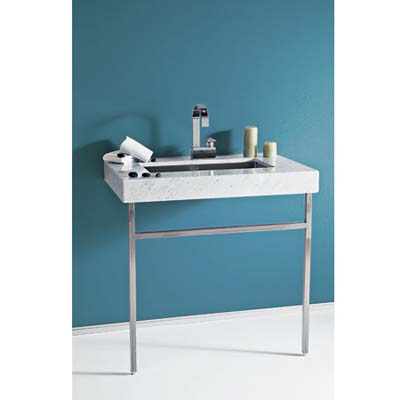 console sink