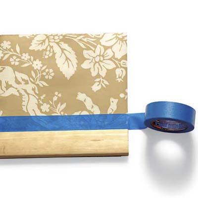For Delicate Surfaces Using Masking Tape