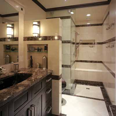 His-and-Her Bath | 13 Big Ideas for Small Bathrooms | This Old House