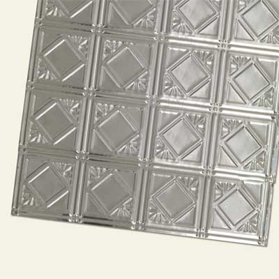 tin ceiling panels made from stainless steel