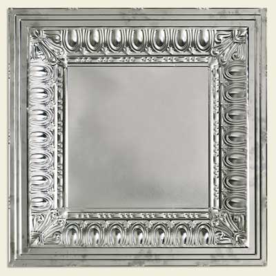 tin ceiling panels in the greek revival style