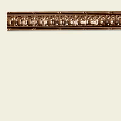 molding enhancements for a tin ceiling