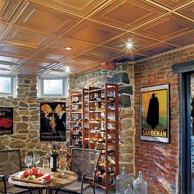 example of a tin ceiling