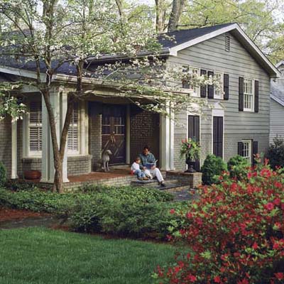 an example of house with a transforming new paint job