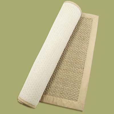 a seagrass rug