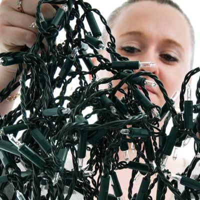 tangled christmas lights 