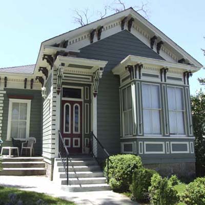 Italianate House in carson city nevada best old house neighborhoods