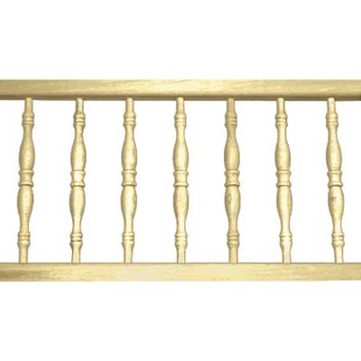 spandrel rail spindles