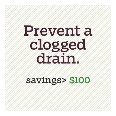 prevent a clogged drain for d i y savings