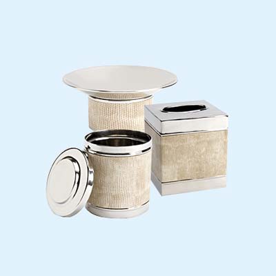 lizard style finish bath accessories from sofitel