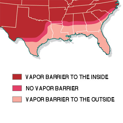 insulation vapor blockers