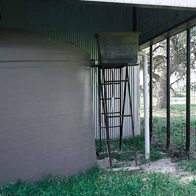 rainwater collection systems with rain barrels